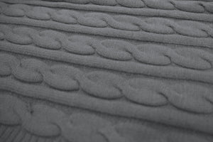 Coperta treccia Daunex tinta unita - Home Loves