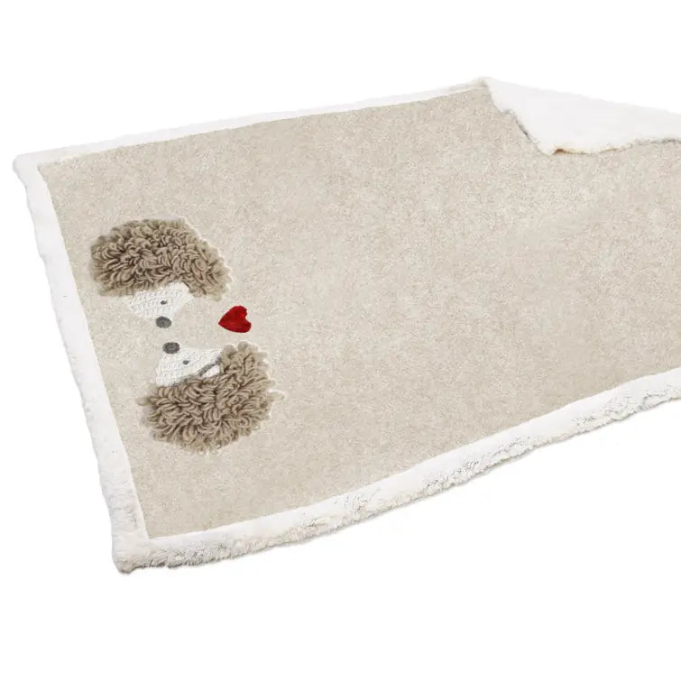 Plaid Friend Ricci Innamorati Daunex morbido e romantico