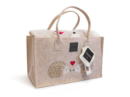 Plaid Friend Ricci Innamorati Daunex morbido e romantico dettaglio borsa