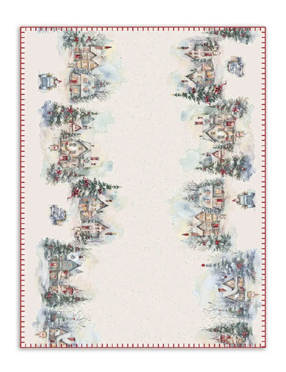 Plaid Natale frozen aperta