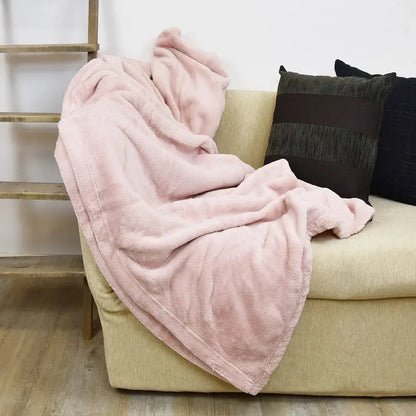 Plaid Prime Daunex colore cipria