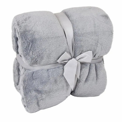 Plaid Prime Daunex colore grigio perla retro