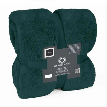 Plaid Prime Daunex colore verde fronte