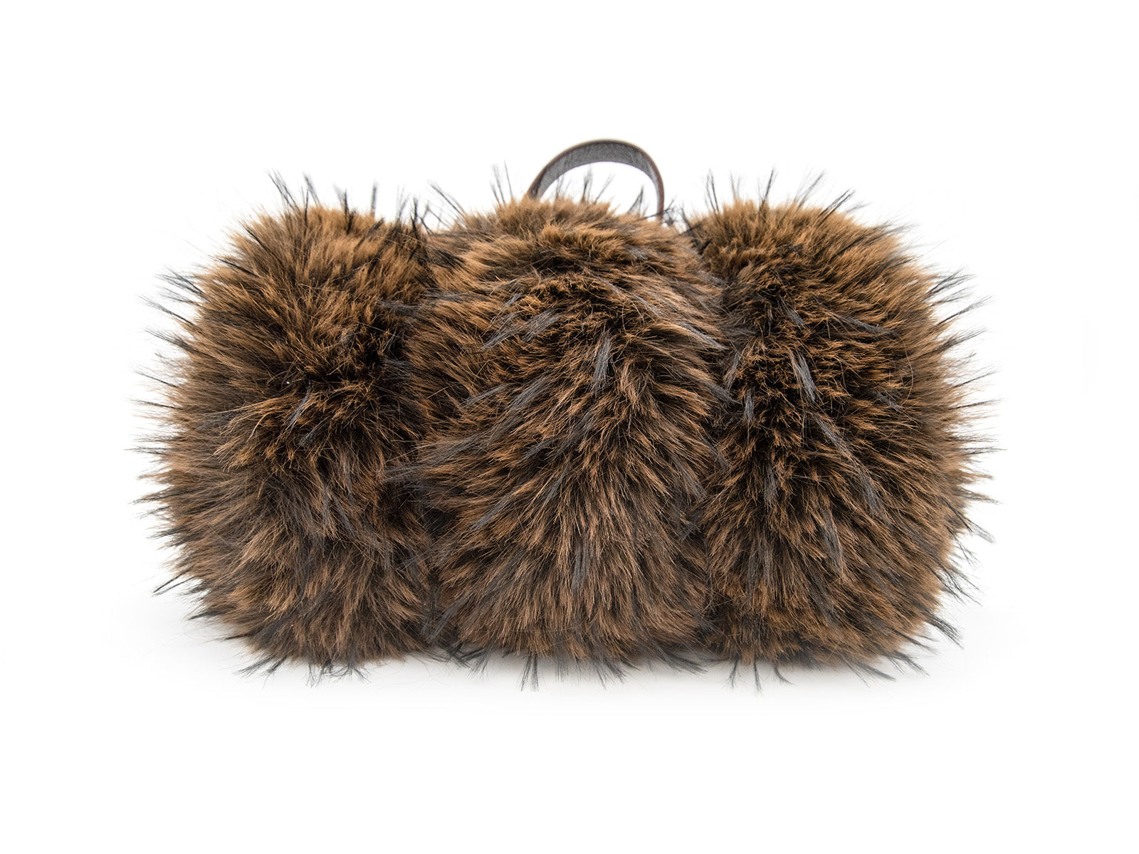 Plaid e coperta effetto pelliccia Daunex Fur Deluxe colore marrone confezione