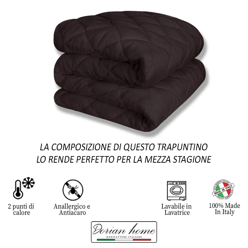 Trapuntino bicolore tinta unita - Home Loves