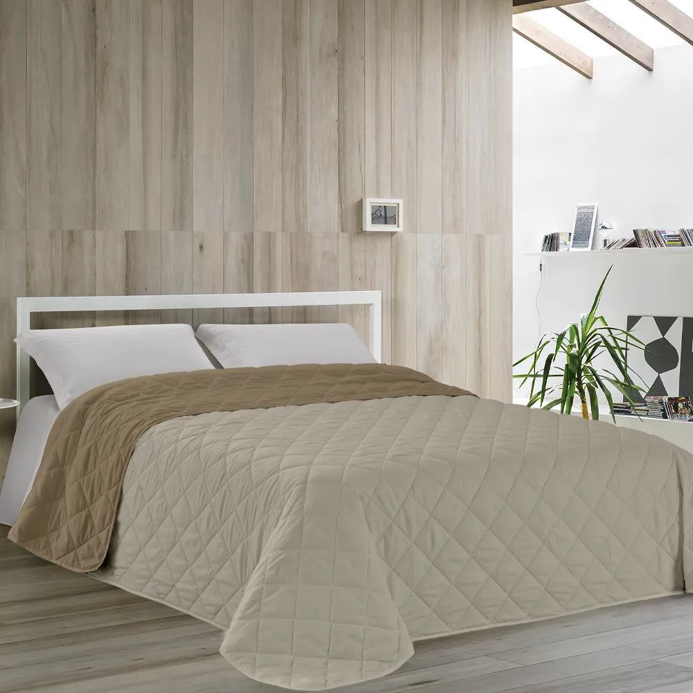 Trapuntino bicolore tinta unita - Home Loves