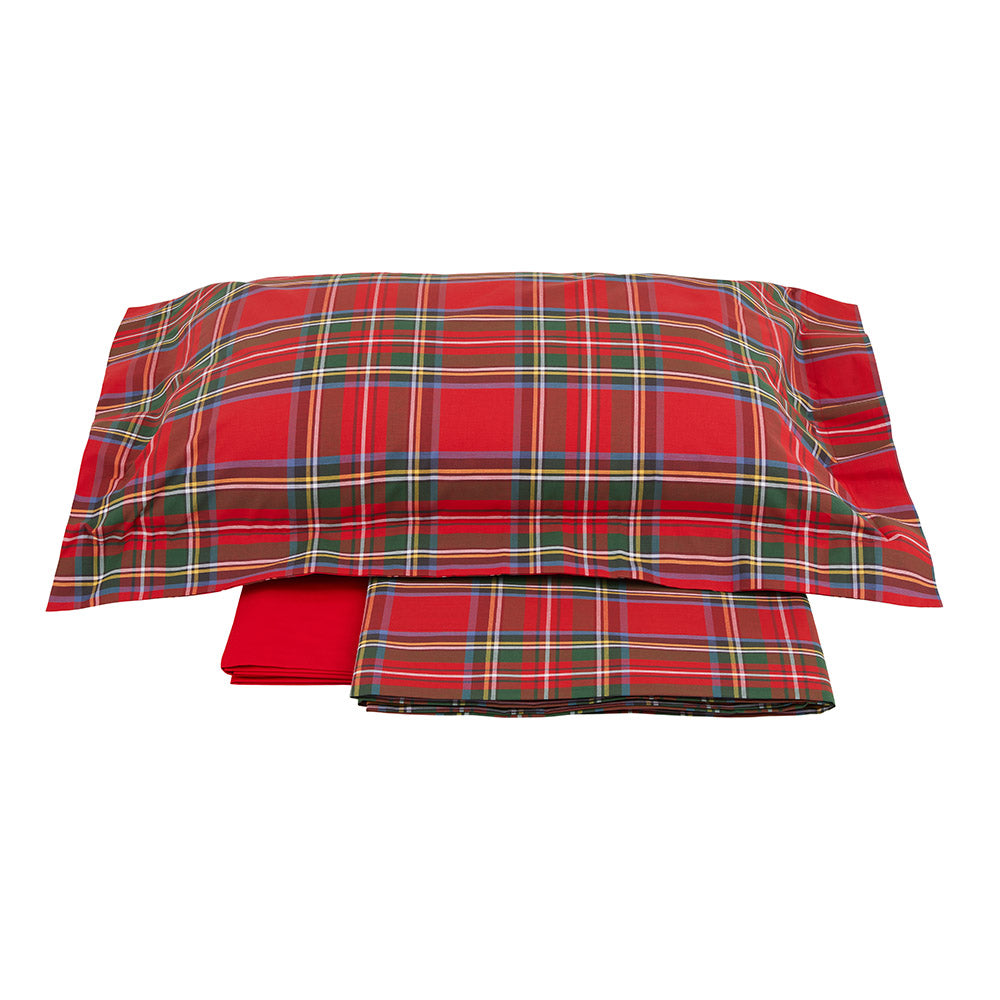 Completo lenzuola clan fantasia scozzese tessitura randi