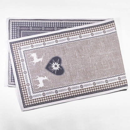 Runner Tirolese Cervino colore grigio grande