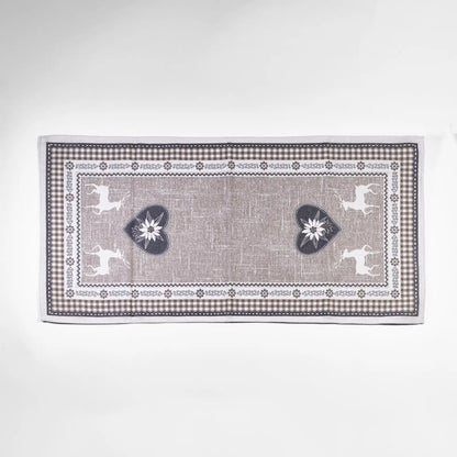 Runner Tirolese Cervino colore grigio piccolo