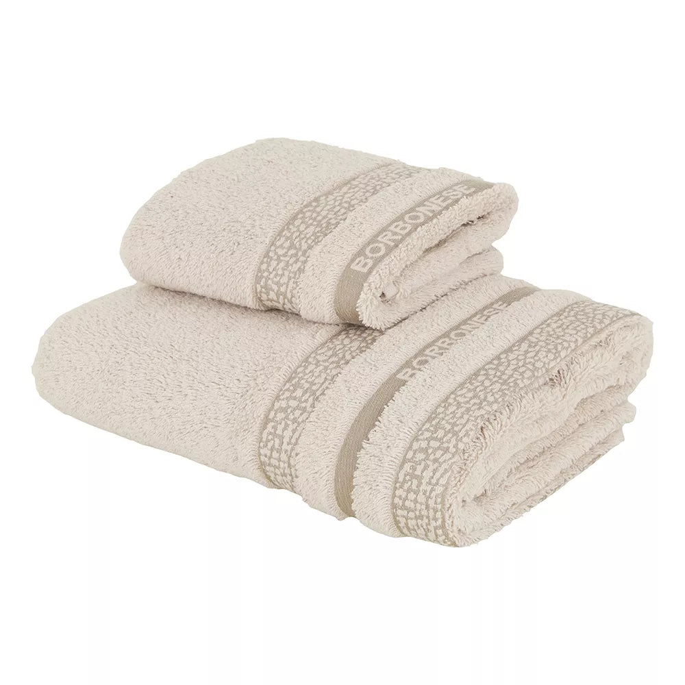 Set asciugamani minimal Borbonese lusso