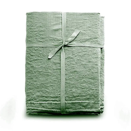 Completo lenzuola in lino stone-washed effetto no stiro, Loft 49 - Home Loves