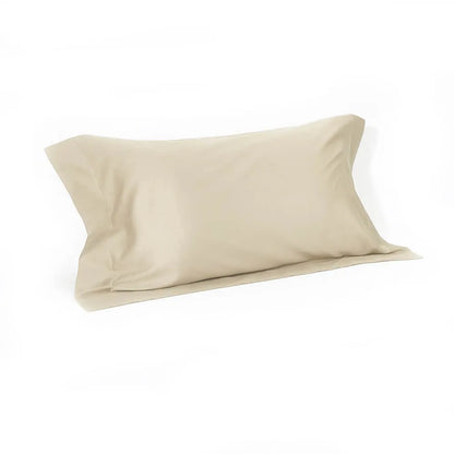 Federa in raso di puro cotone tinta unita, elegance satin - Home Loves