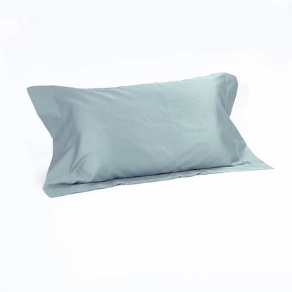 Federa in raso di puro cotone tinta unita, elegance satin - Home Loves