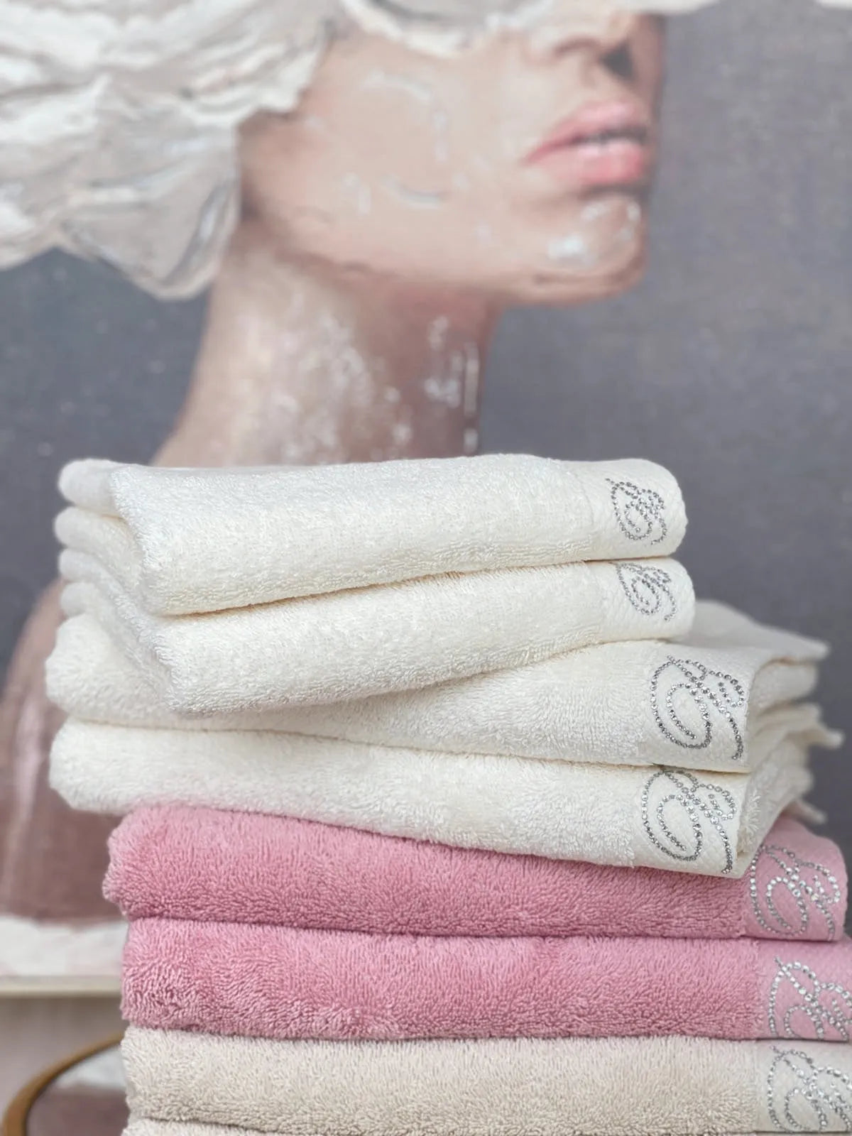 Asciugamani in puro cotone benessere, blumarine - Home Loves