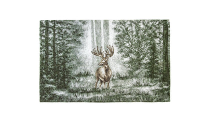 Tappeto Deer Enjoy colore verde