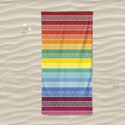 Telo Mare Jacquard in Cotone Egiziano Rio 90x180