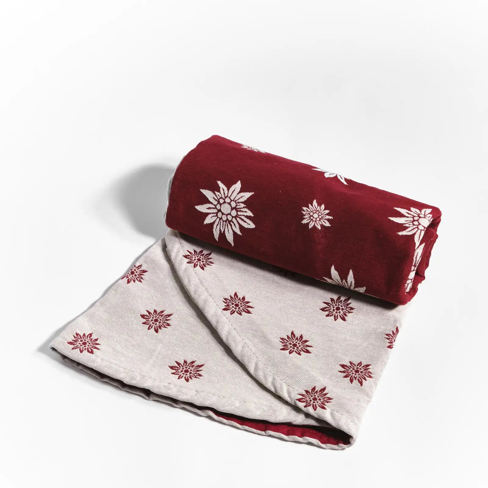 Tovaglia braies Daunex colore rosso tondo