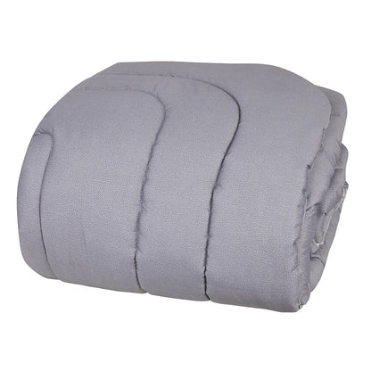 Trapunta Minimal Borbonese colore grigio-ferro