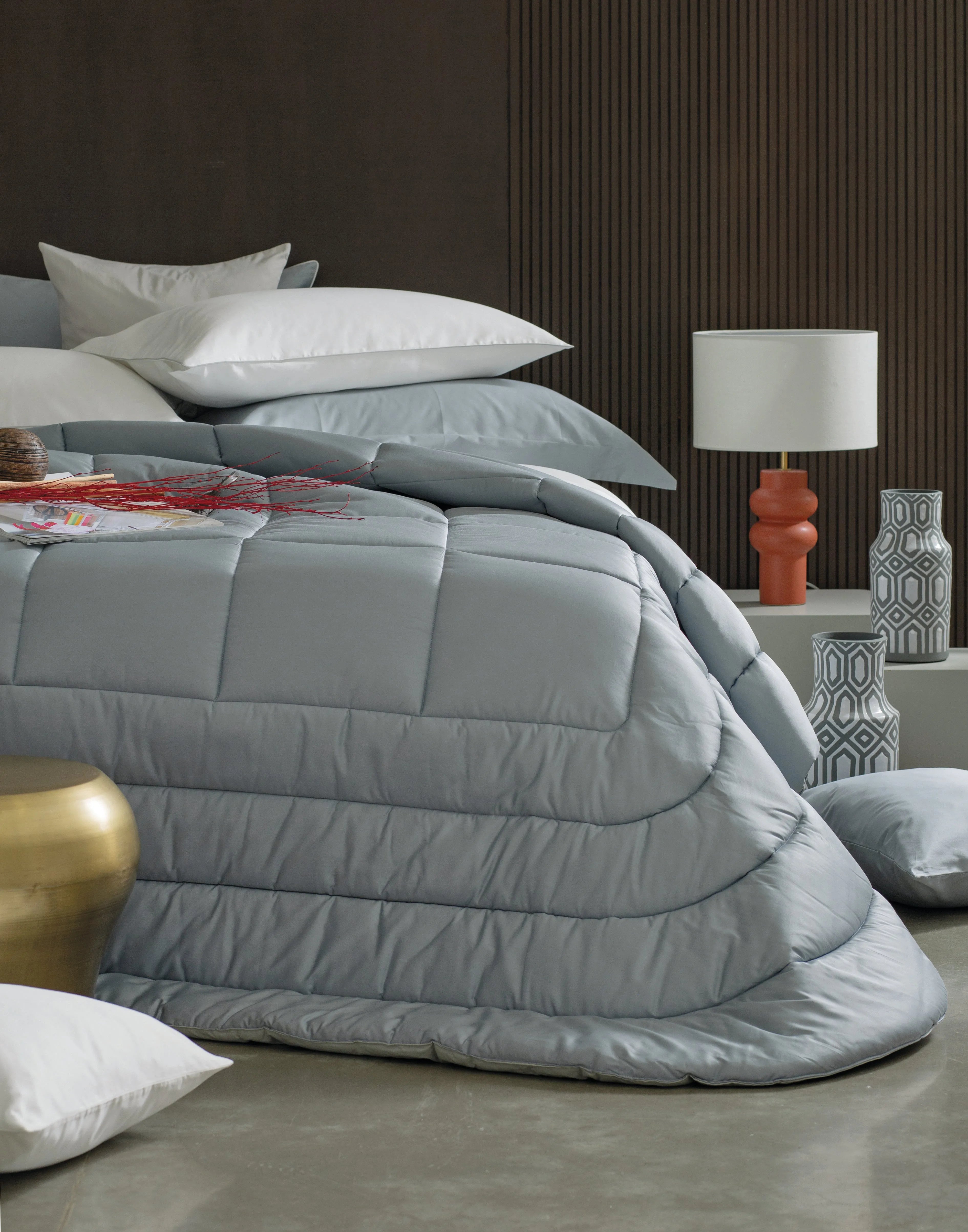 Trapunta in raso di puro cotone botticelli, dondi home - Home Loves