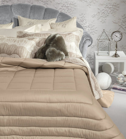 Trapunta in raso di puro cotone lory, blumarine - Home Loves