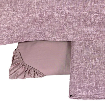 Completo lenzuola fazzini matrimoniale in raso di puro cotone, Baco - Home Loves