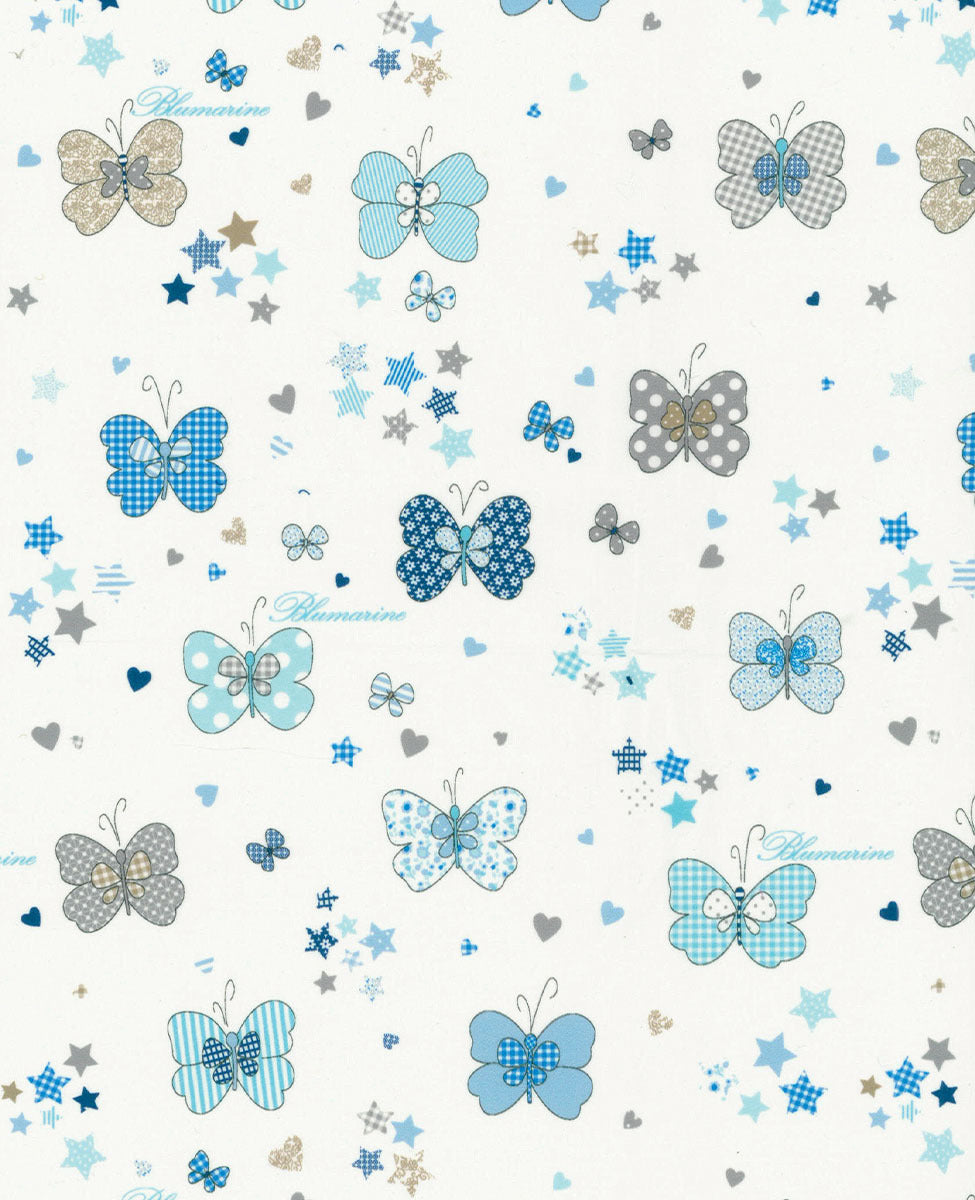 Completo lenzuola culla Farfalle Blumarine