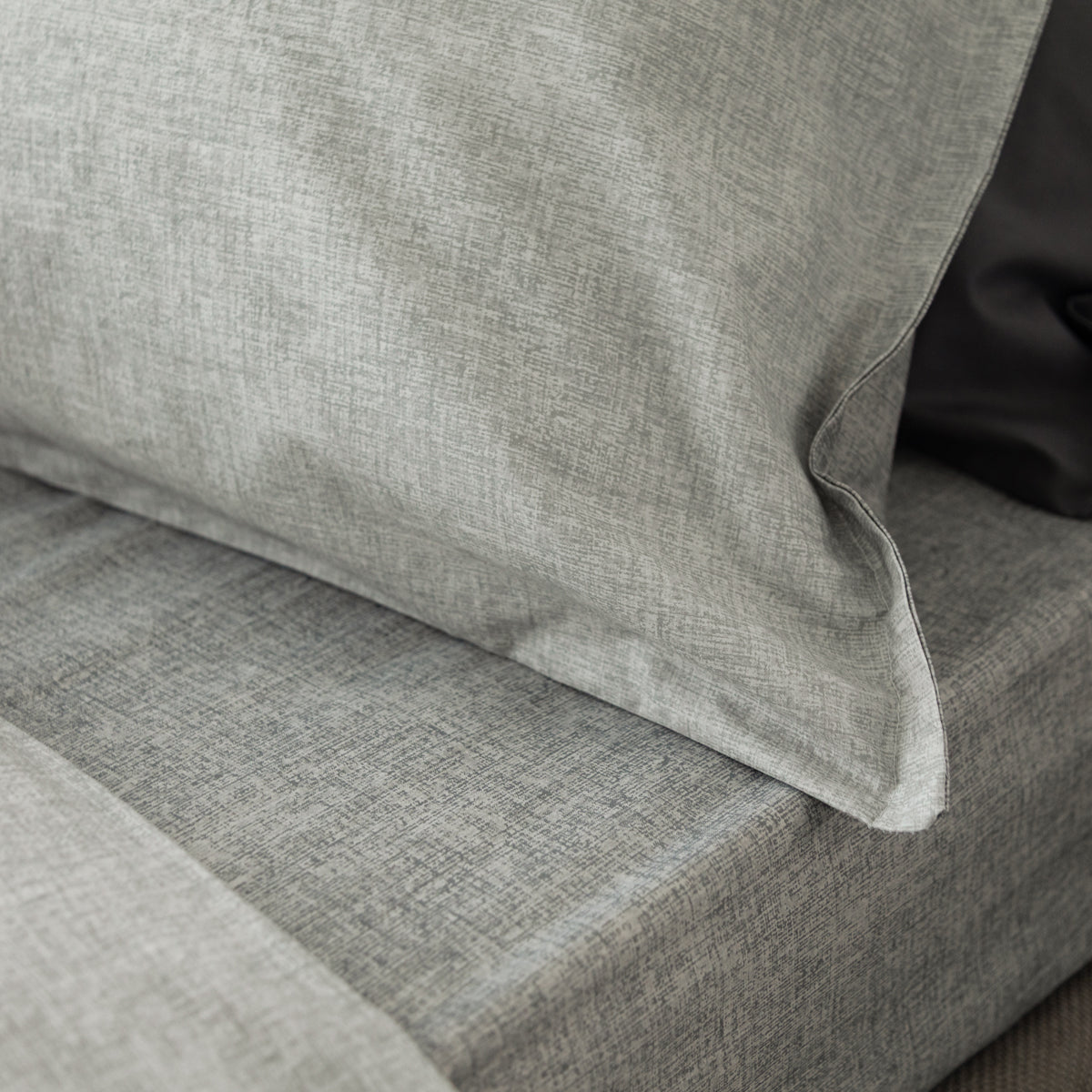 completo-lenzuola-trama-caldo-cotone-silver-grey