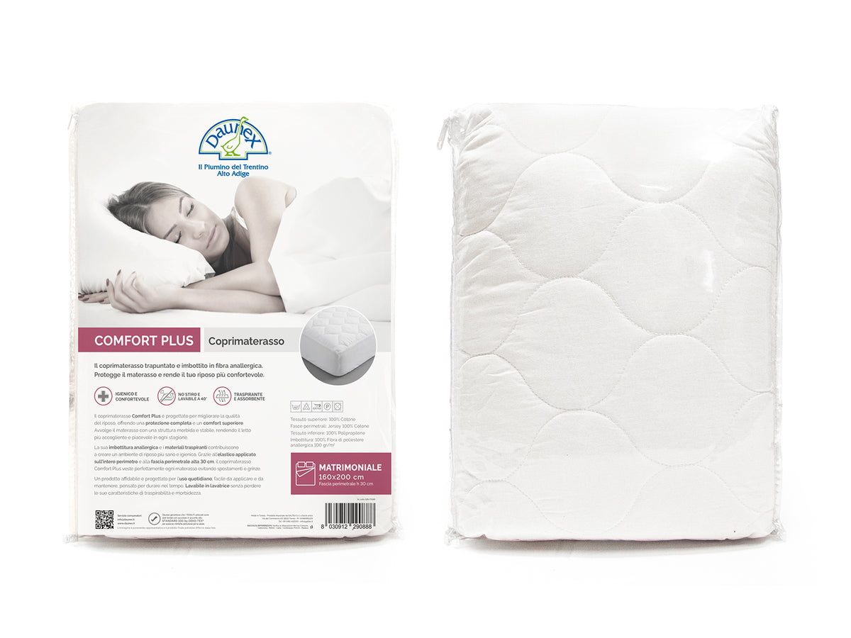 Coprimaterasso comfort plus Daunex