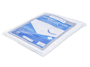 Coprimaterasso in puro cotone Daunex fasciato corner con elastico - Home Loves