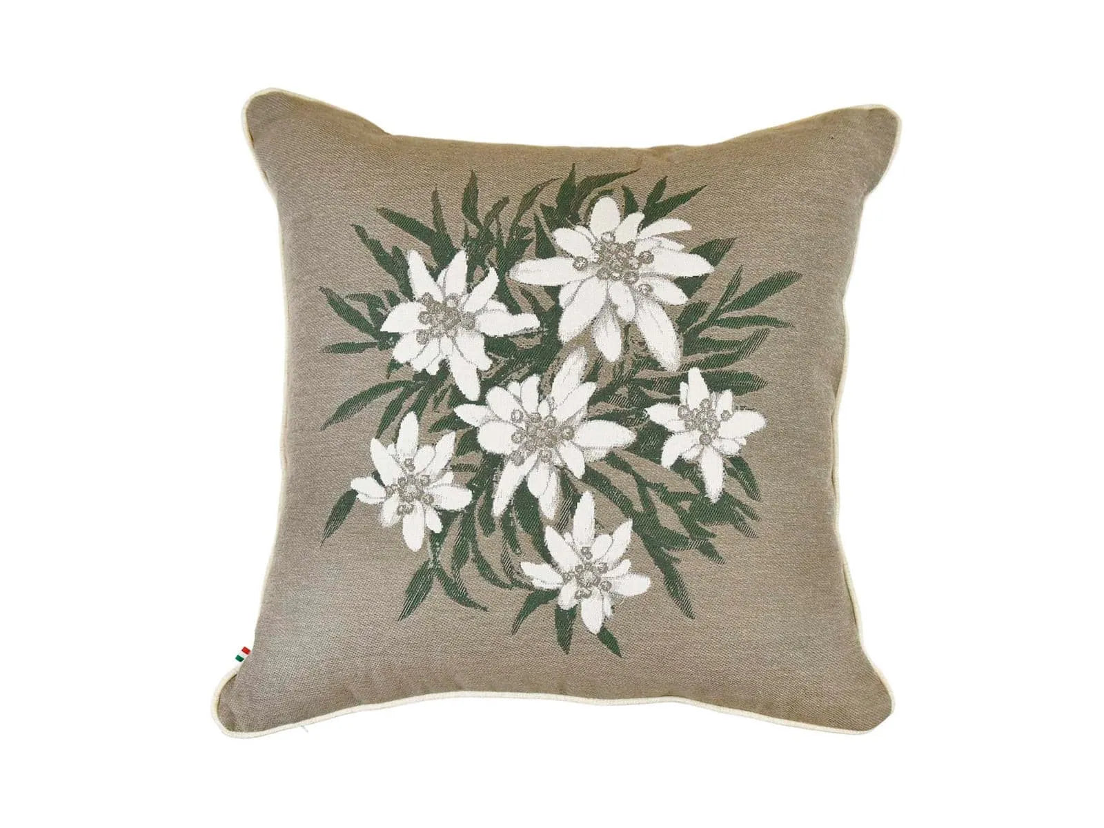 Cuscino stella alpina c/interno in stile tirolese - Home Loves