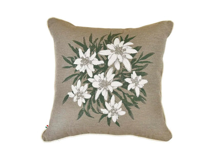 Cuscino stella alpina c/interno in stile tirolese - Home Loves
