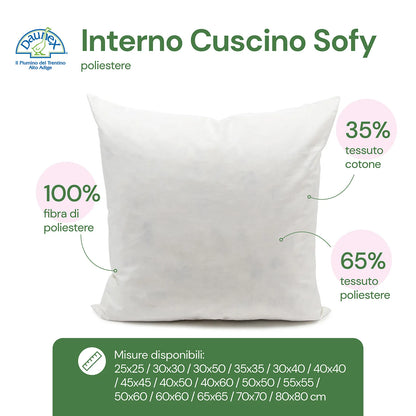 Interno per cuscini sintetico Sofy Daunex