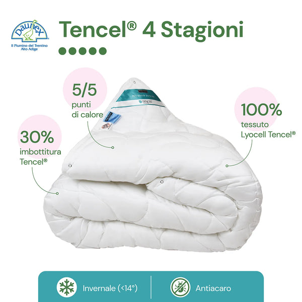 Piumino anallergico Tencel Stagioni Duo Daunex