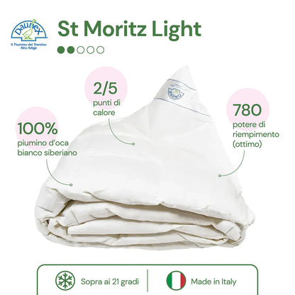 Piumino d'oca St Moritz Light Daunex
