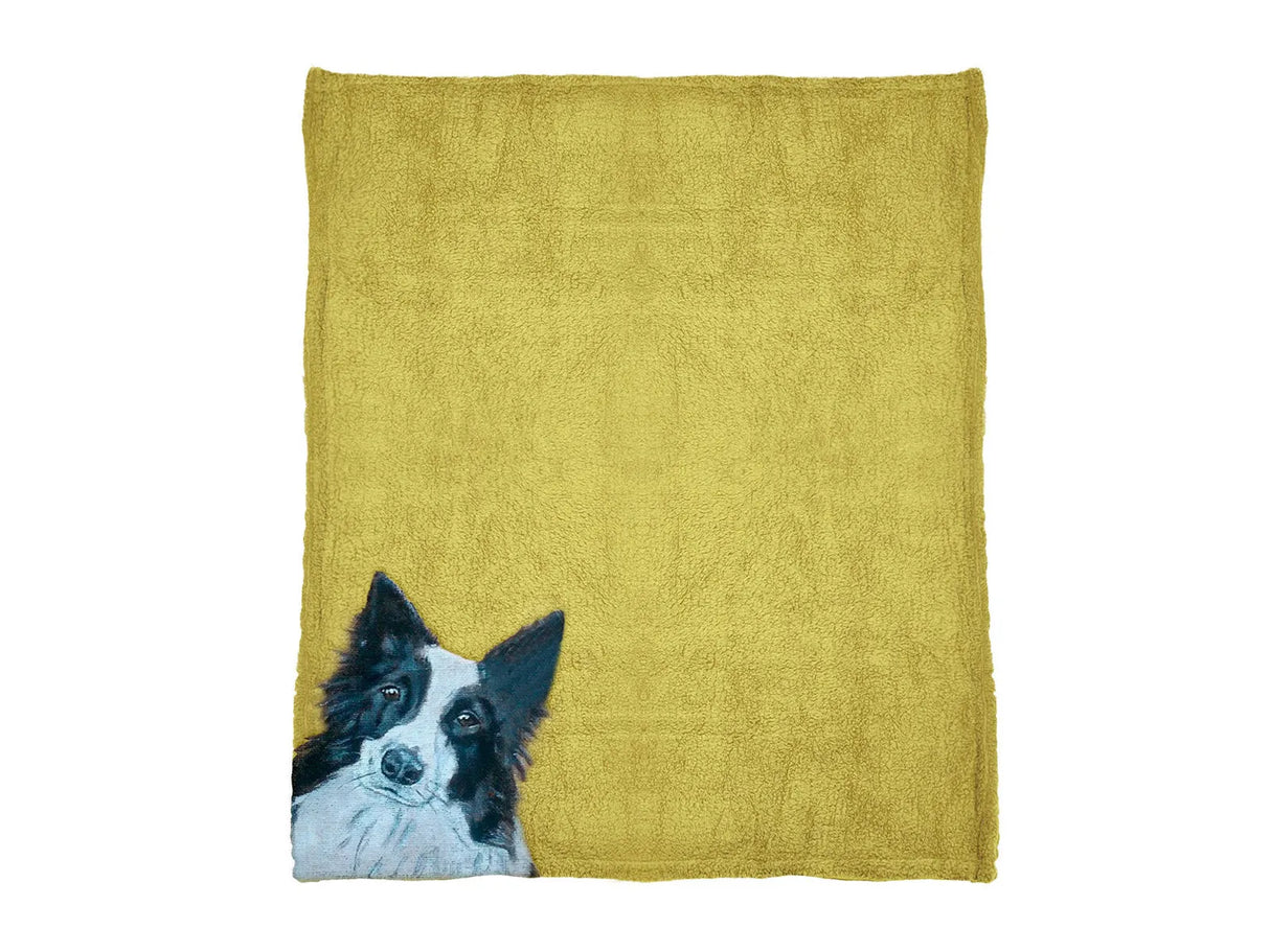 Plaid morbidotto Daunex sleep, disegno dik colore verde - Home Loves