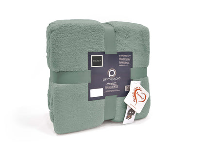 Einfarbiges Daunex Prime-Mikrofleece-Plaid