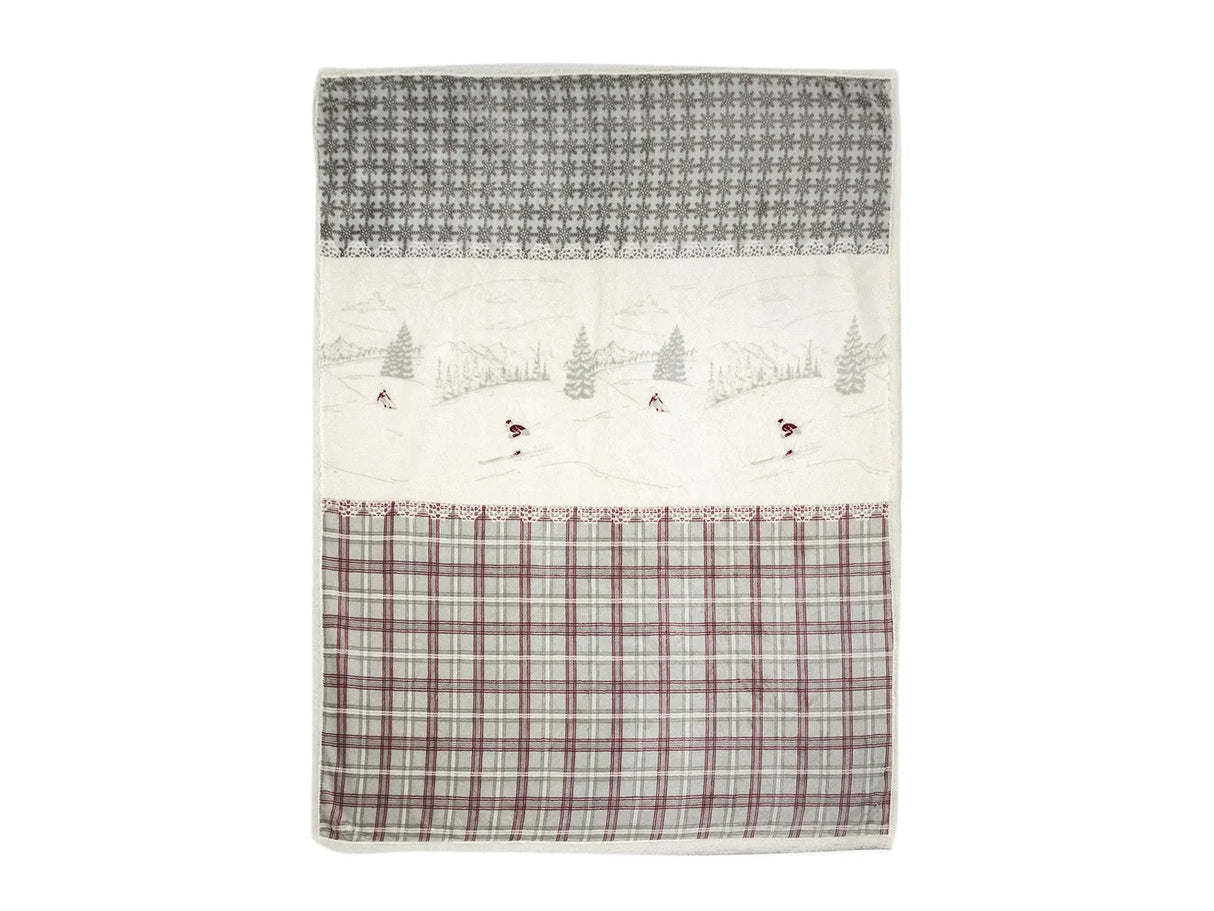 Plaid morbidotto stampato Daunex woodland - Home Loves