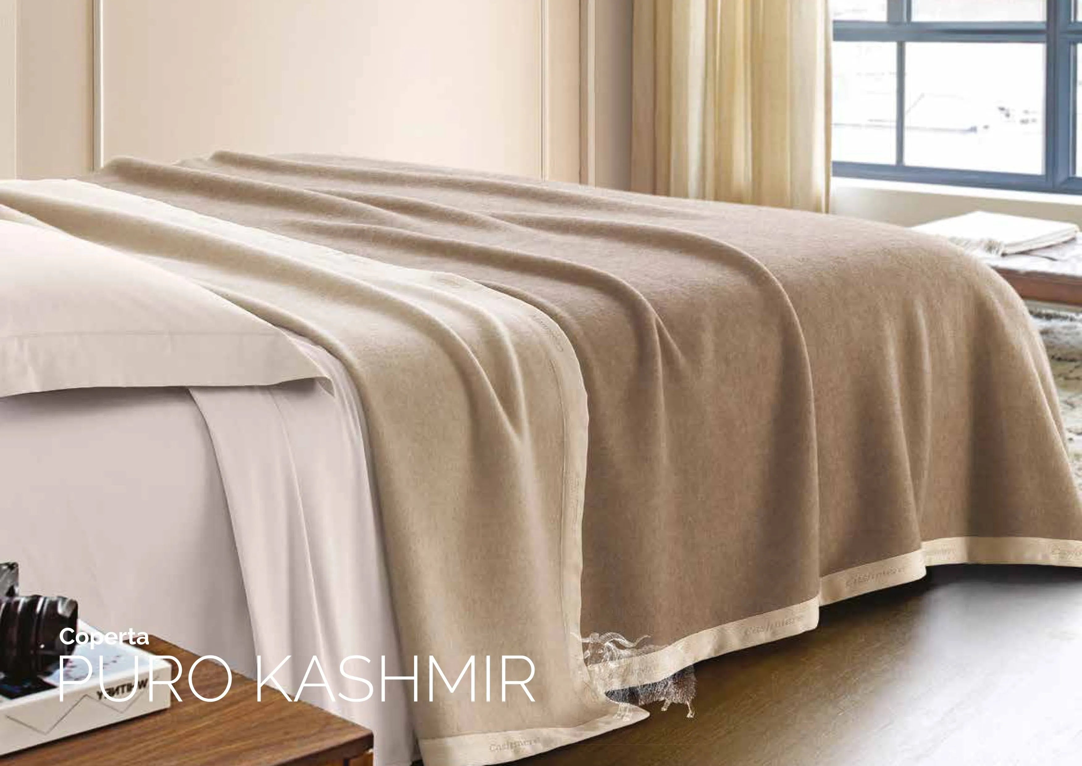Coperta in lana puro kashmir Dorian Home - Home Loves