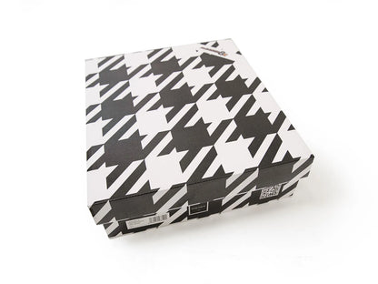 Vestaglia in flannel Daunex pied de poule colore bianco-nero - Home Loves
