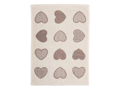 Strofinaccio in spugna love Daunex misura 50 x 70 cm