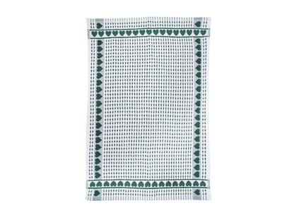 Strofinaccio in spugna cuoricini Daunex misura 50 x 70 cm