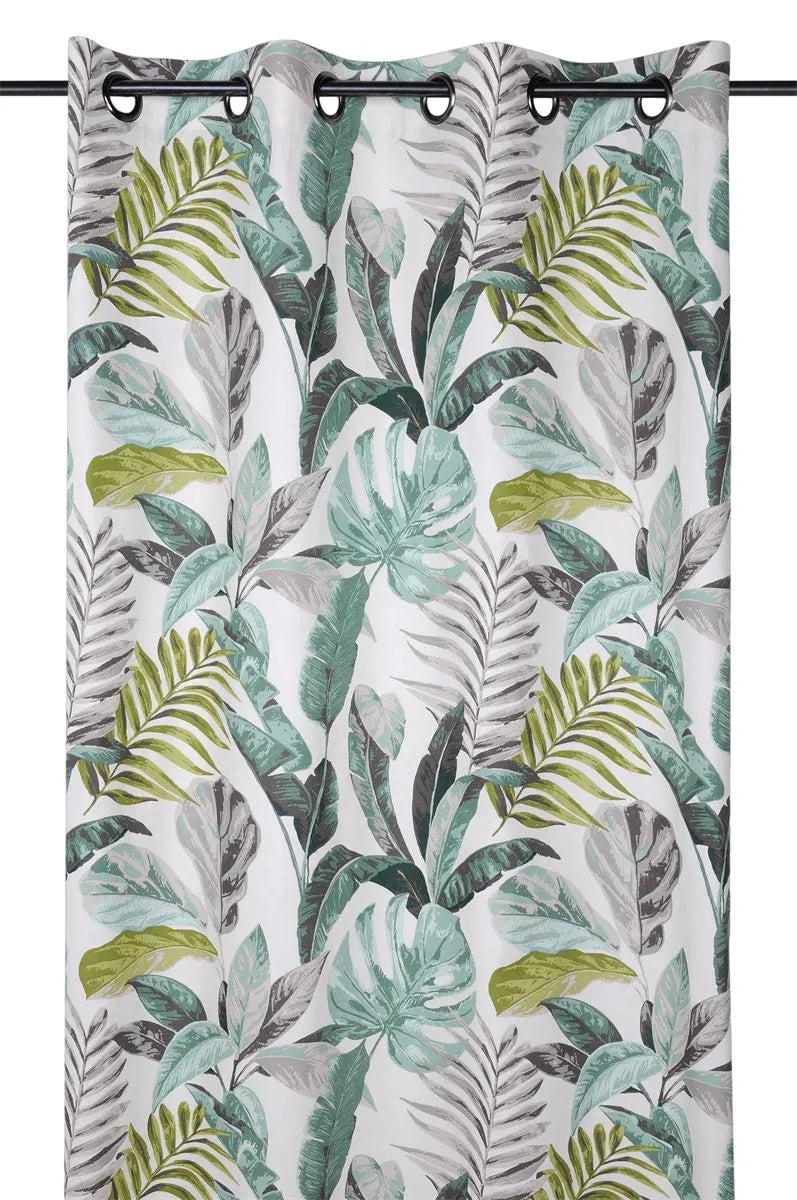 Tenda calathea oscurante multicolore, 135×260 anelli fissi - Home Loves