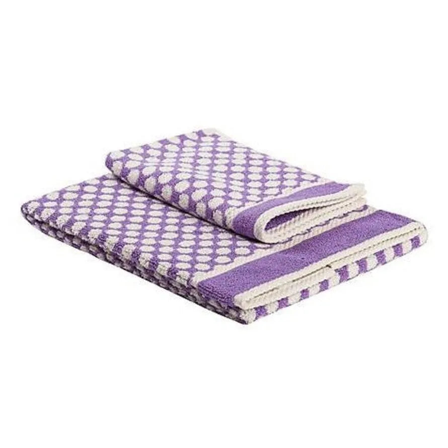 Coppia di asciugamani sandy in spugna di puro cotone velour Daunex - Home Loves