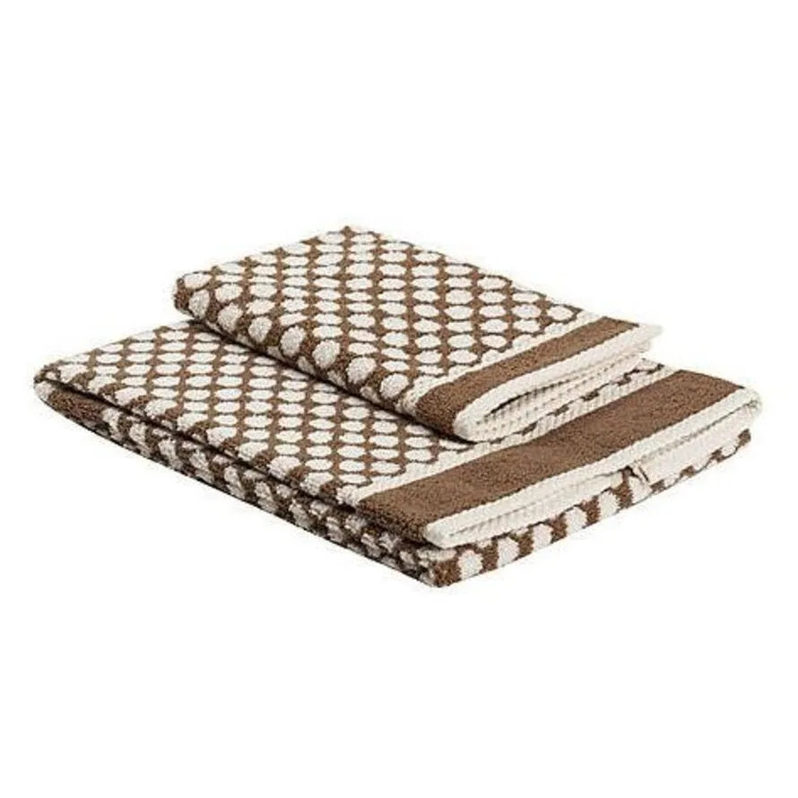 Coppia di asciugamani sandy in spugna di puro cotone velour Daunex - Home Loves
