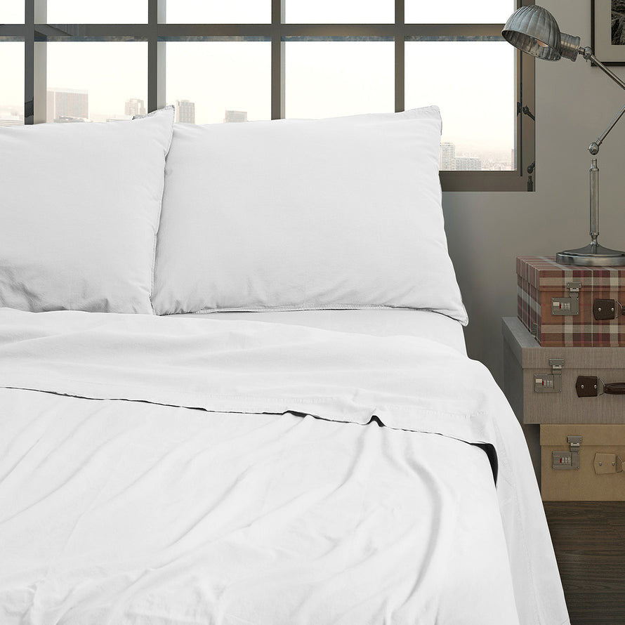 Completo lenzuola no stiro Daunex Fresh cotton stone wash - Home Loves