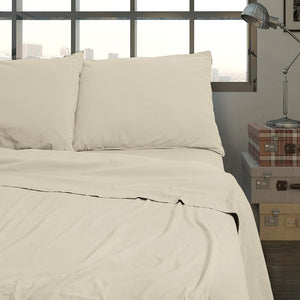 Completo lenzuola no stiro Daunex Fresh cotton stone wash - Home Loves