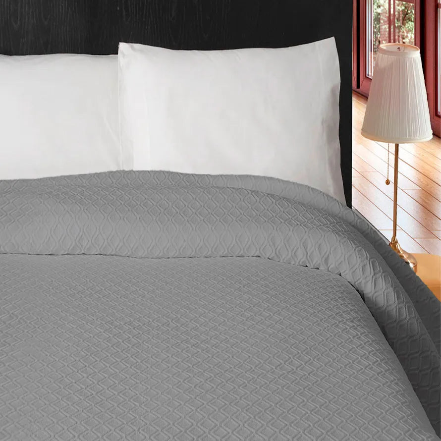 Copriletto in piquet di puro cotone Daunex miro - Home Loves