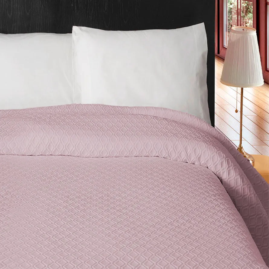 Copriletto in piquet di puro cotone Daunex miro - Home Loves