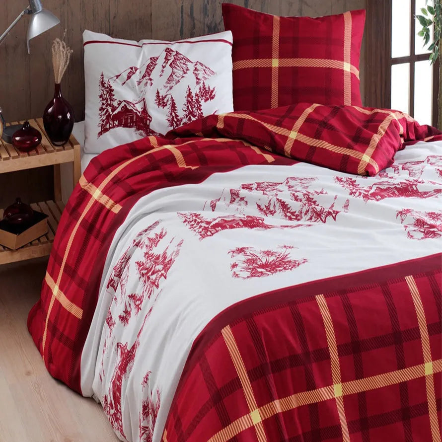 Parure copripiumino Daunex in puro cotone, Montreaux - Home Loves