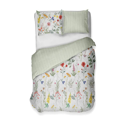 Parure copripiumino in puro cotone Daunex Alpen multicolore - Home Loves